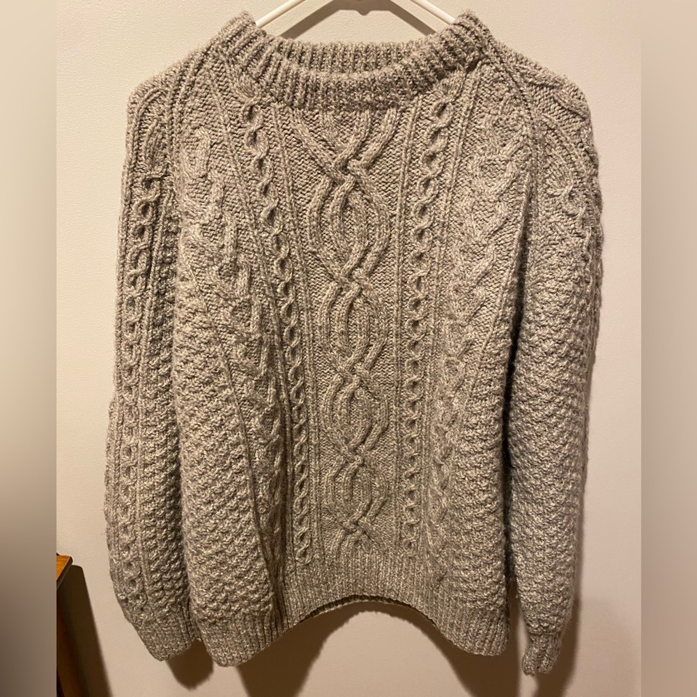 Handmade wool sweater